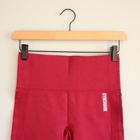 Gymshark Women's Pink Skinny Activewear Detailed Compression Leggings - Picture 3 of 10